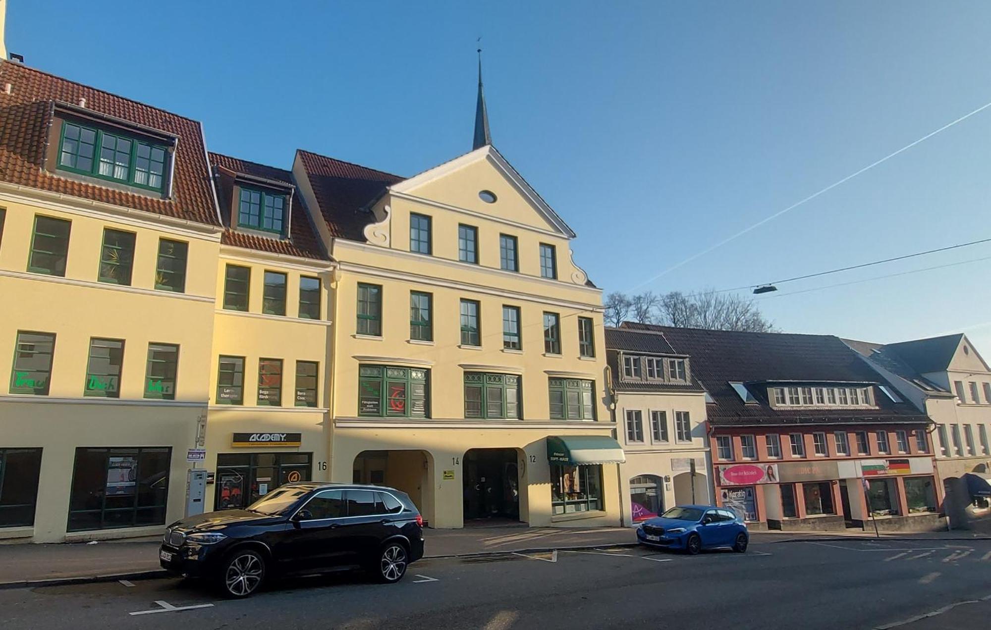 Tante Maass Apartment Flensburg Bagian luar foto